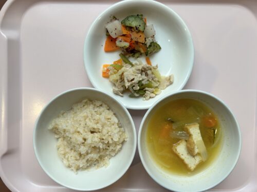 今日の給食