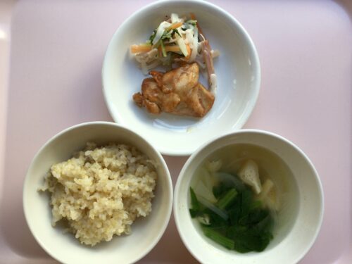 今日の給食