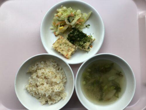 今日の給食
