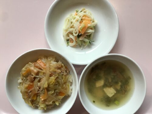 今日の給食