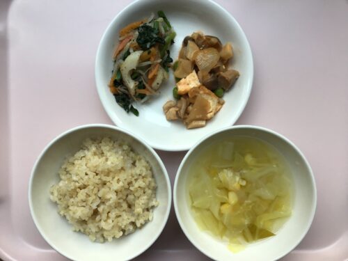 今日の給食