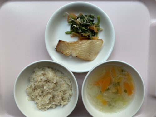 今日の給食