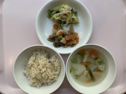 今日の給食