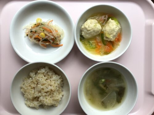 今日の給食