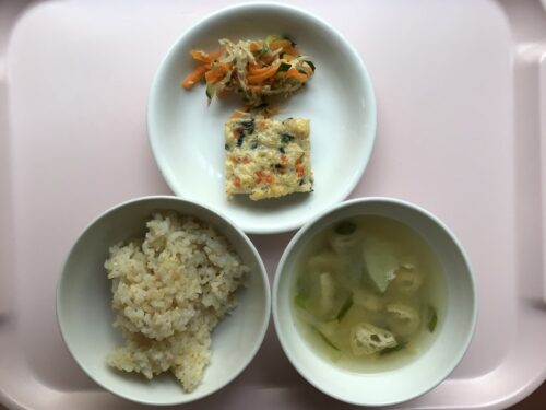 今日の給食