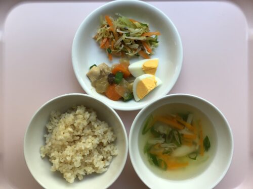 今日の給食