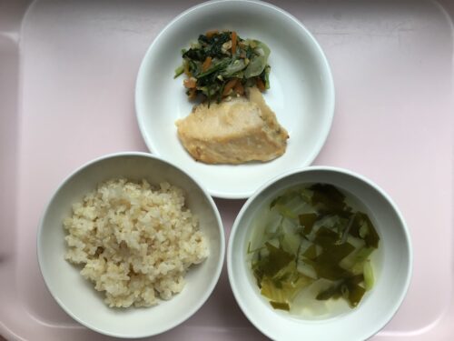 今日の給食