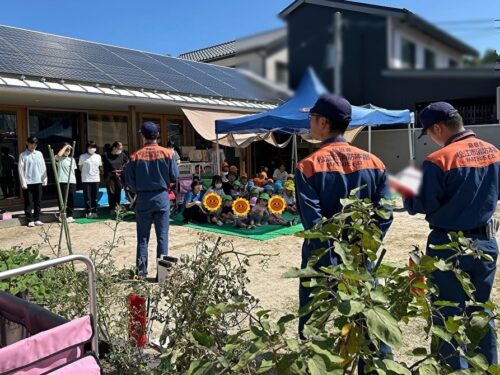 消防車がきたよ！