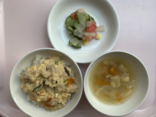 今日の給食