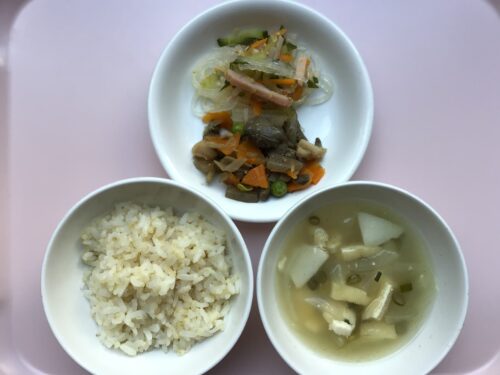 今日の給食