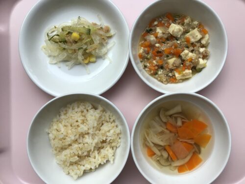 今日の給食