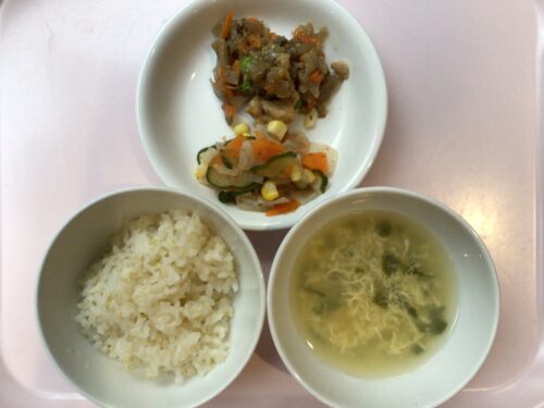 今日の給食