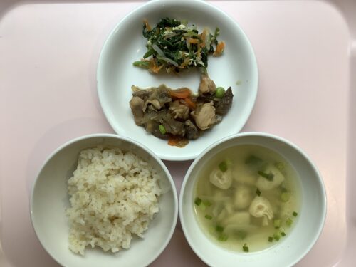 今日の給食