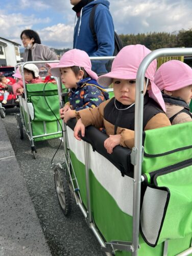 散歩にいったよ。