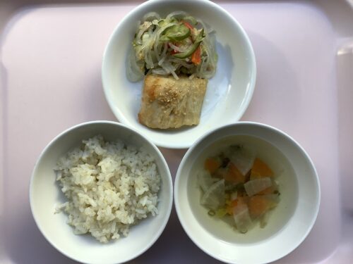 今日の給食