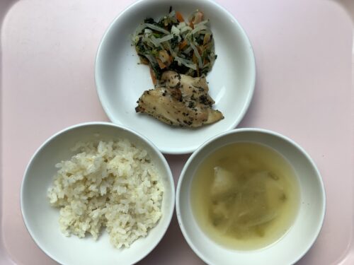 今日の給食