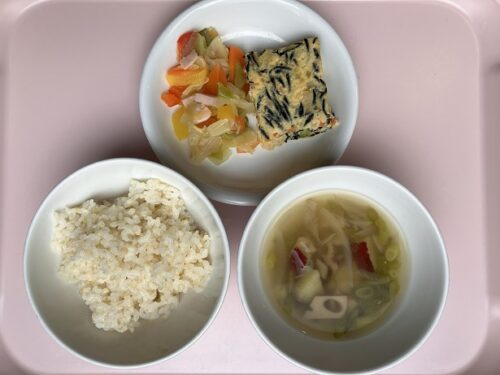 今日の給食