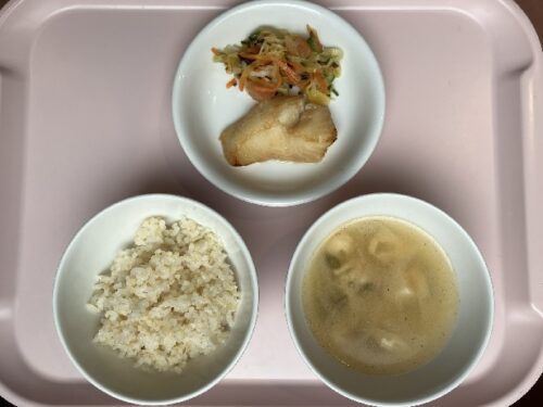今日の給食