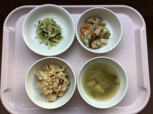 今日の給食