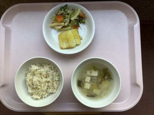 今日の給食