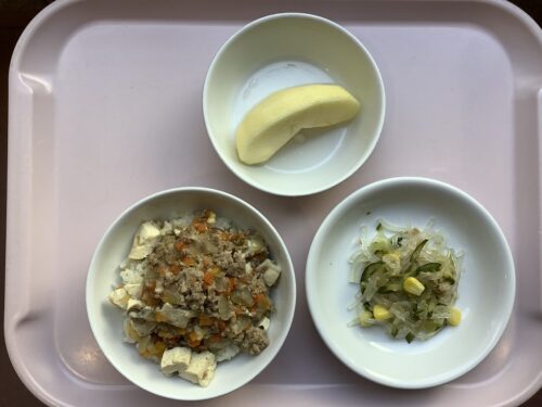 今日の給食