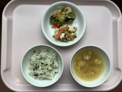 今日の給食