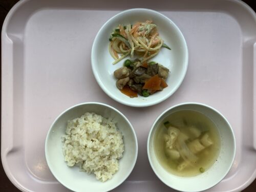 今日の給食