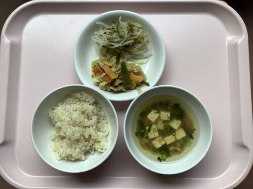 今日の給食