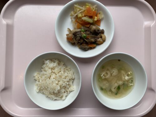今日の給食