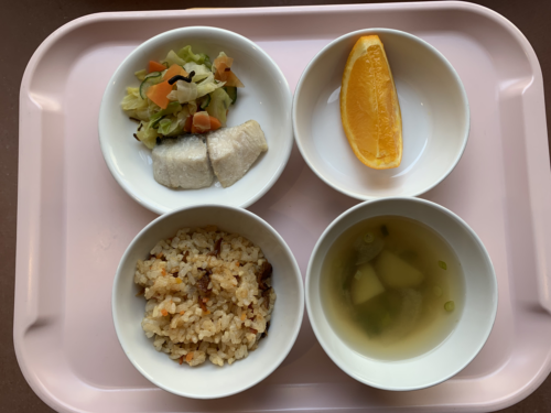 今日の給食