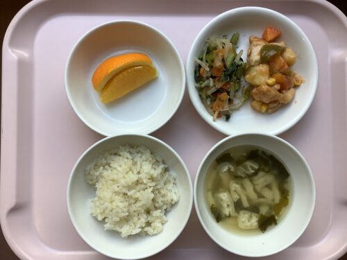 今日の給食