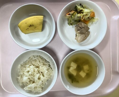 今日の給食