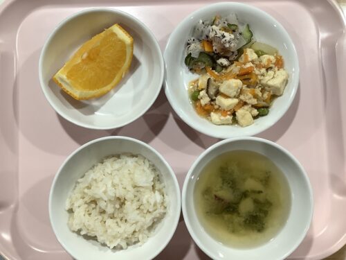 今日の給食