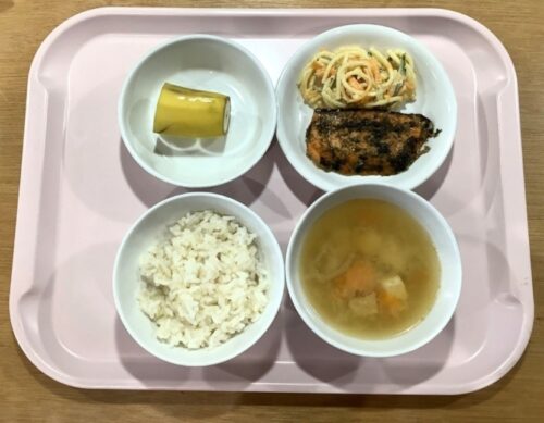 今日の給食