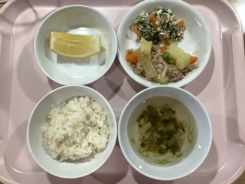 今日の給食