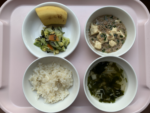 今日の給食