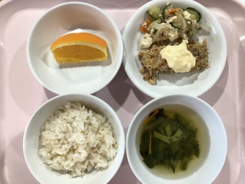 今日の給食