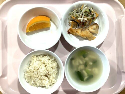 今日の給食