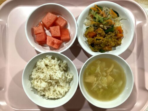 今日の給食