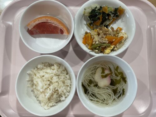 今日の給食
