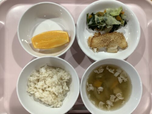 今日の給食