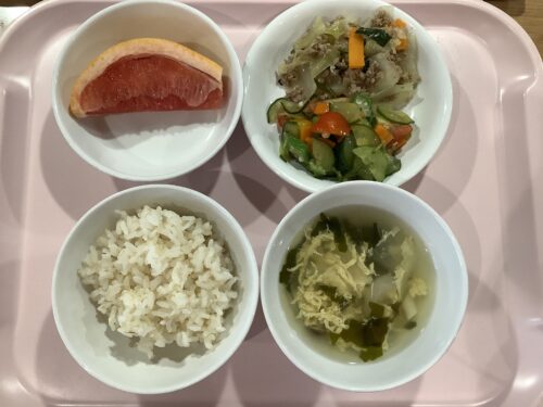 今日の給食