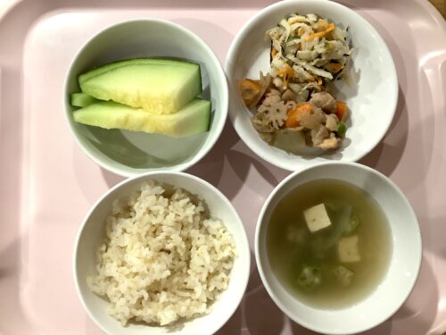 今日の給食