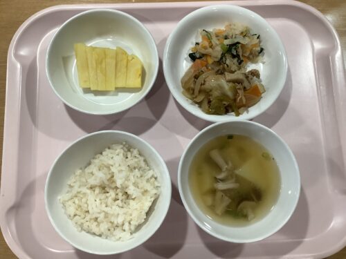 今日の給食