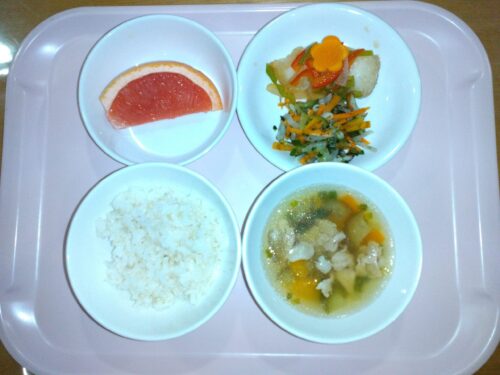今日の給食