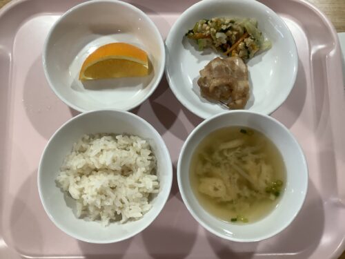 今日の給食