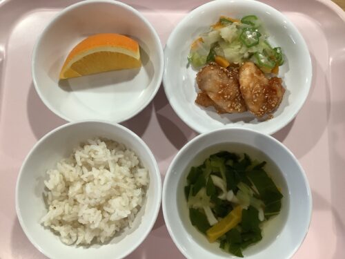 今日の給食