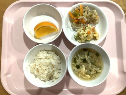 今日の給食