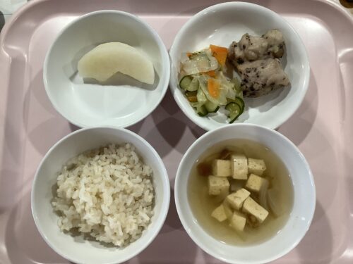 今日の給食