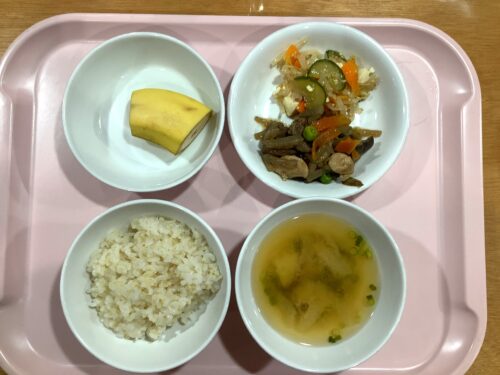 今日の給食